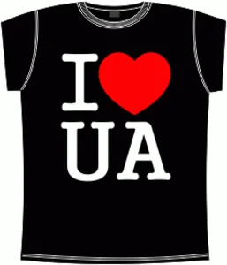 I Love UA Black